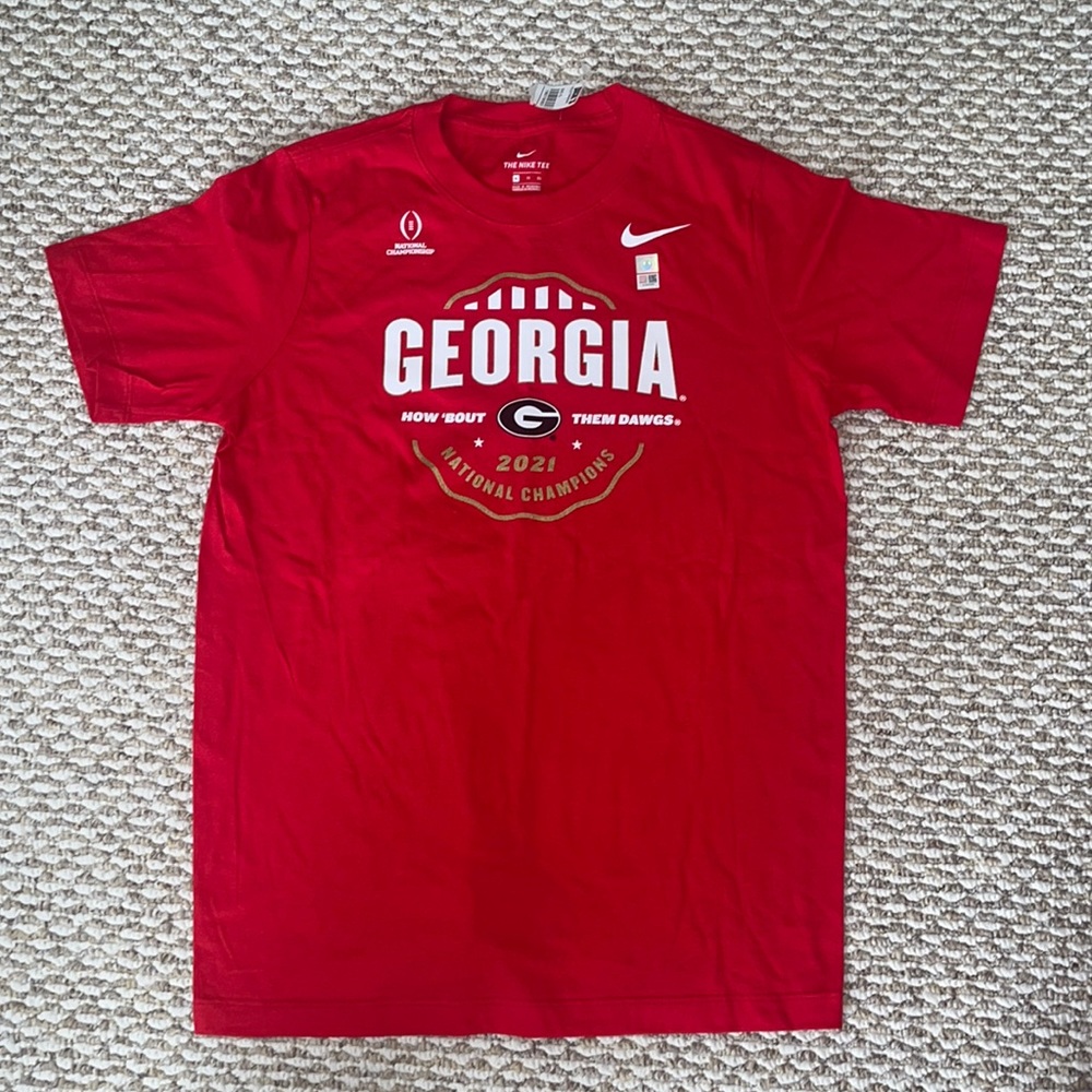 UGA Bulldogs National Championship Nike Tee Shirt